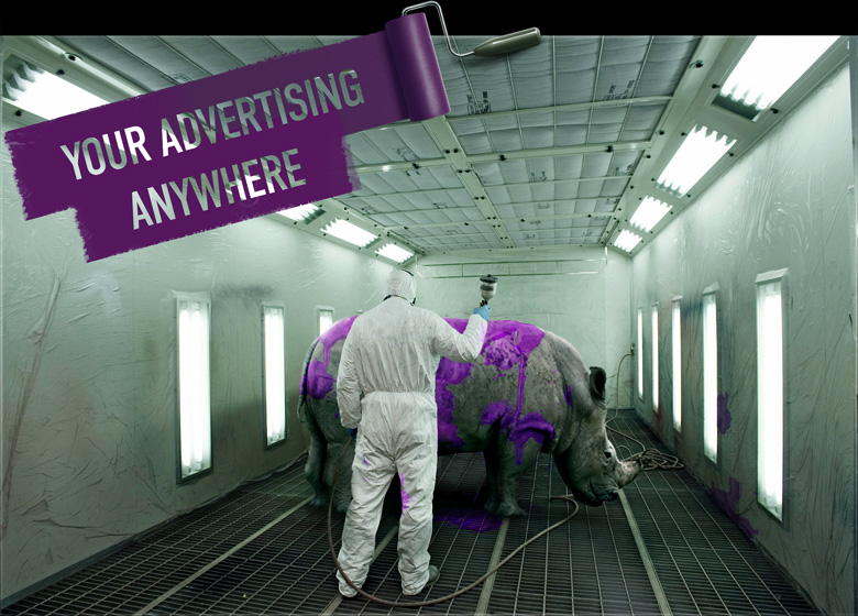 Your advertising anywhere